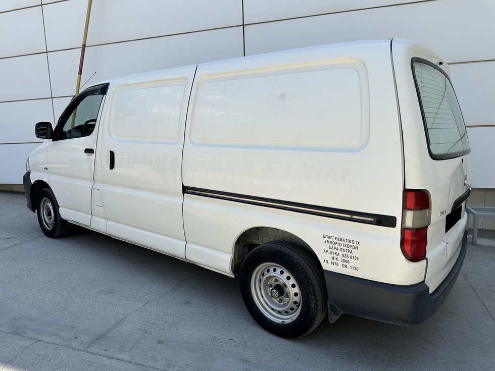 Toyota Hiace ΨΥΚΤΙΚΟΣ ΘΑΛΑΜΟΣ ΕΛΛΗΝΙΚΗΣ ΑΝΤΙΠΡΟΣΩΠΕΙΑΣ