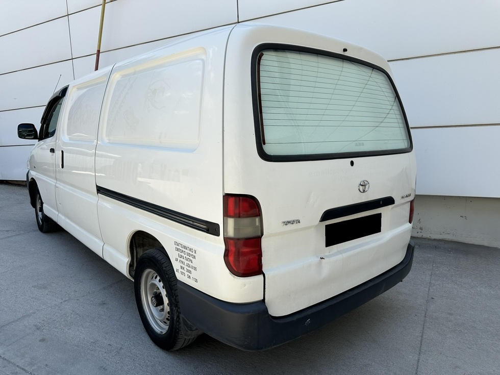 Toyota Hiace ΨΥΚΤΙΚΟΣ ΘΑΛΑΜΟΣ ΕΛΛΗΝΙΚΗΣ ΑΝΤΙΠΡΟΣΩΠΕΙΑΣ